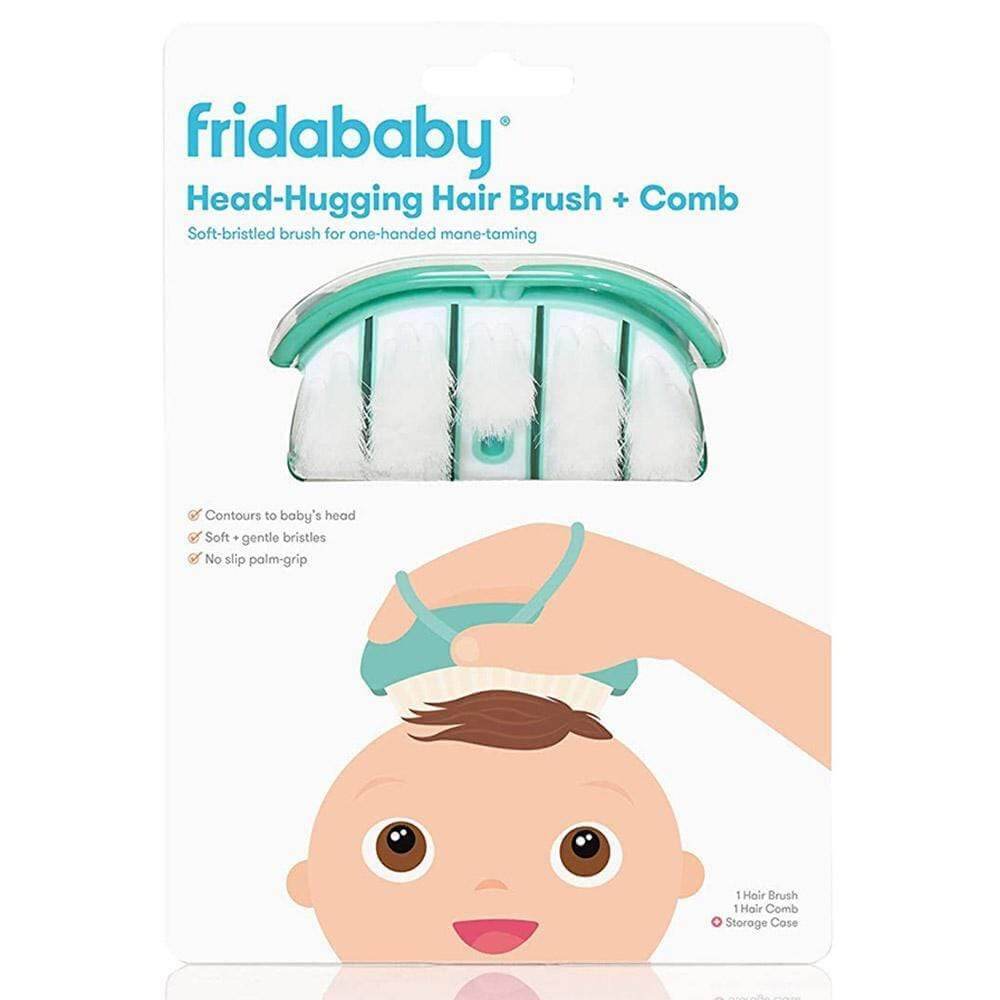 Fridababy Head-Hugging Hairbrush + Styling Comb Set