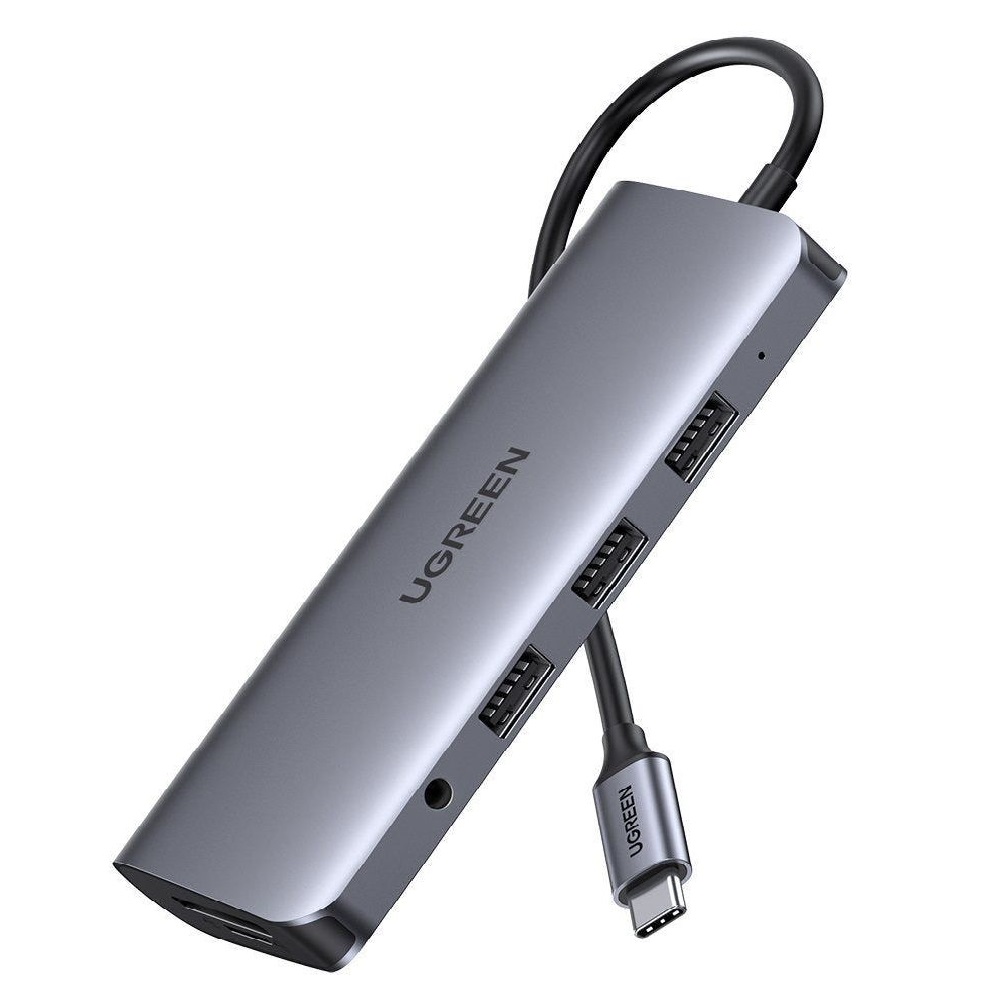 Ugreen 10 in 1 USB-C Hub Power Supply Grey