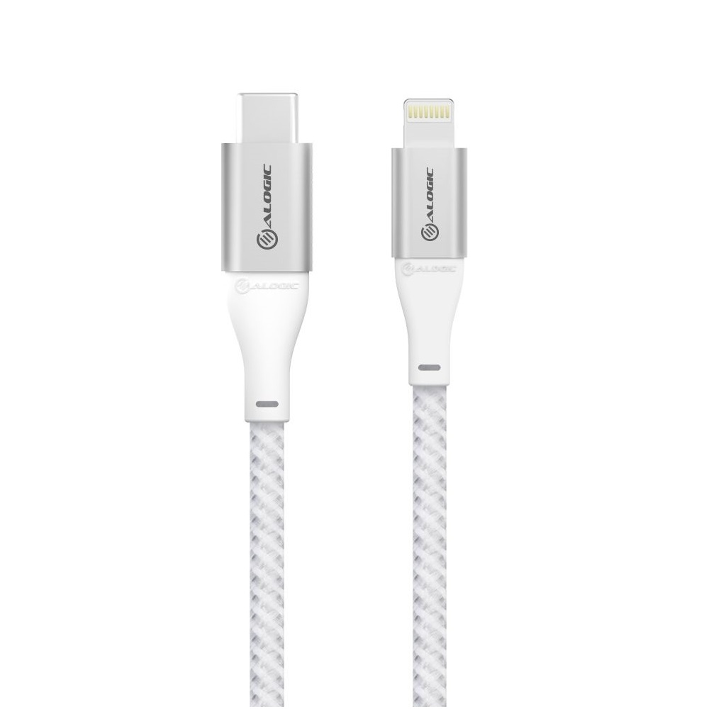 Alogic Super Ultra USB-C to Lightning Cable 1.5m Silver