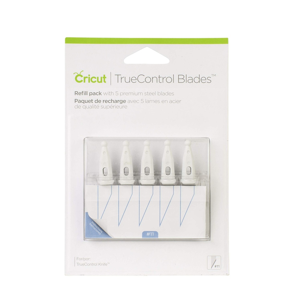 Cricut Truecontrol Knife Replacement Blades (X5)