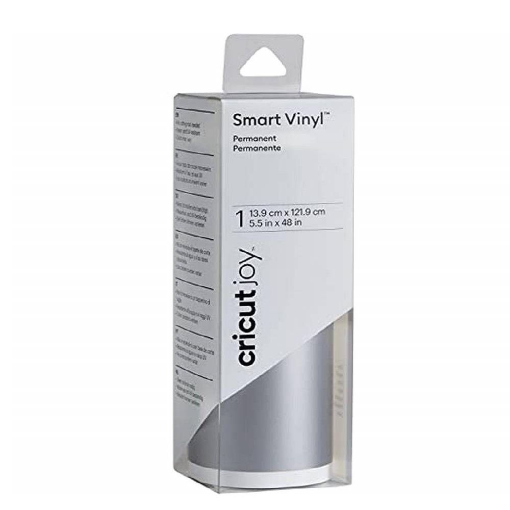 Cricut Joy Smart Vinyl Permanent 14x122cm Silver