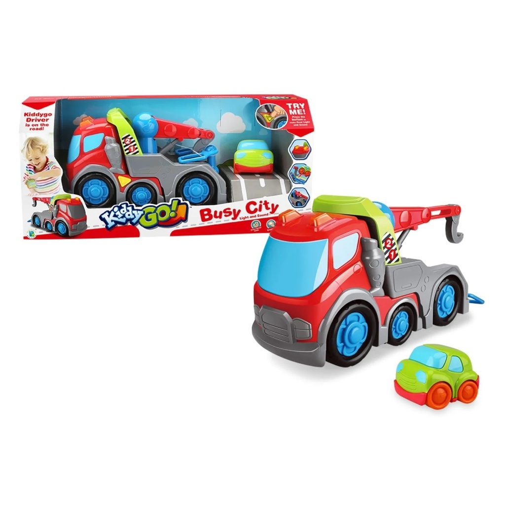 Kiddy Go! Recovery Truck with Light & Sound