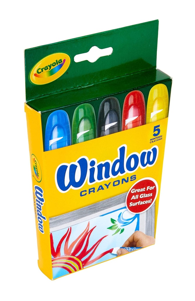 Crayola 5 Window Crayons