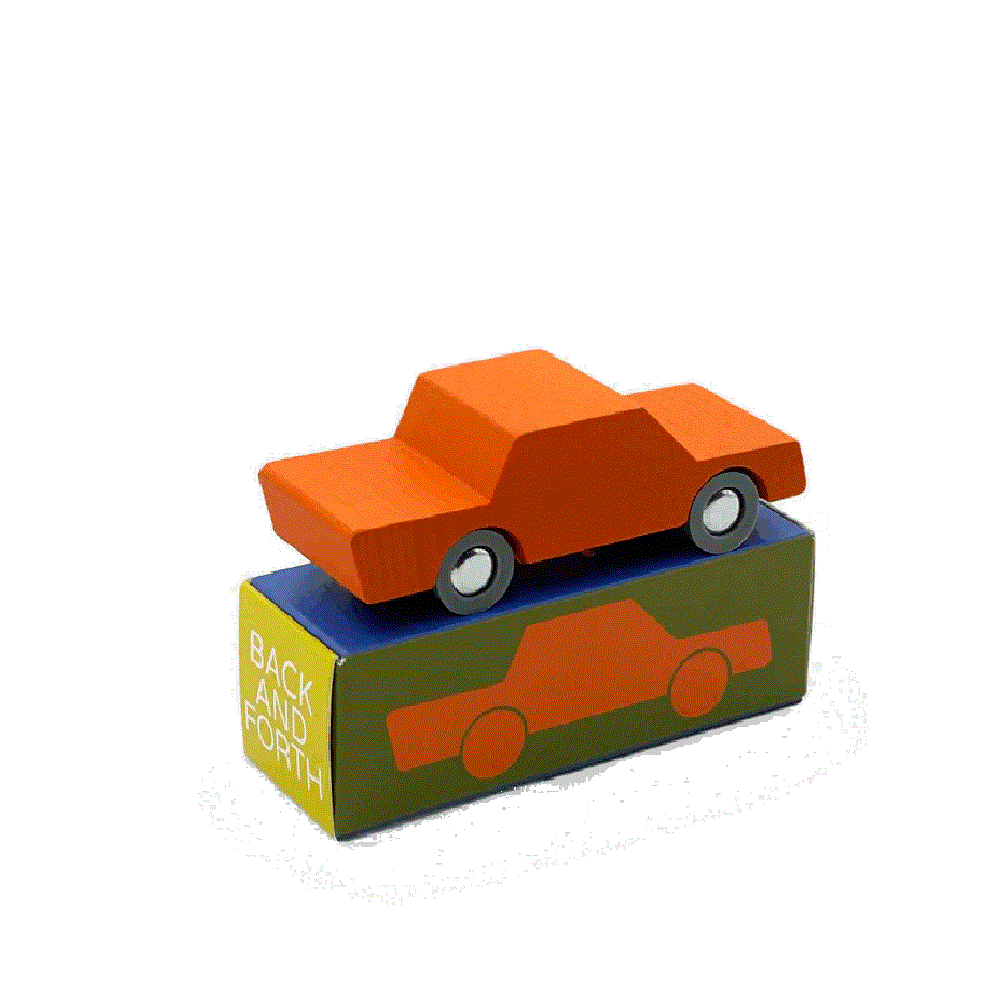 WayToPlay Back & Forth Car Orange