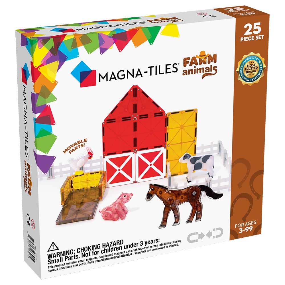 Magna-Tiles Farm 25Pc Set