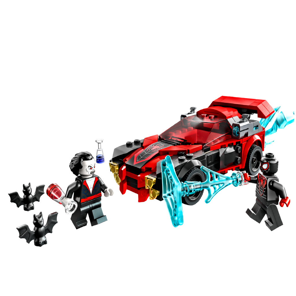 LEGO 76244 Marvel Miles Morales vs. Morbius Set