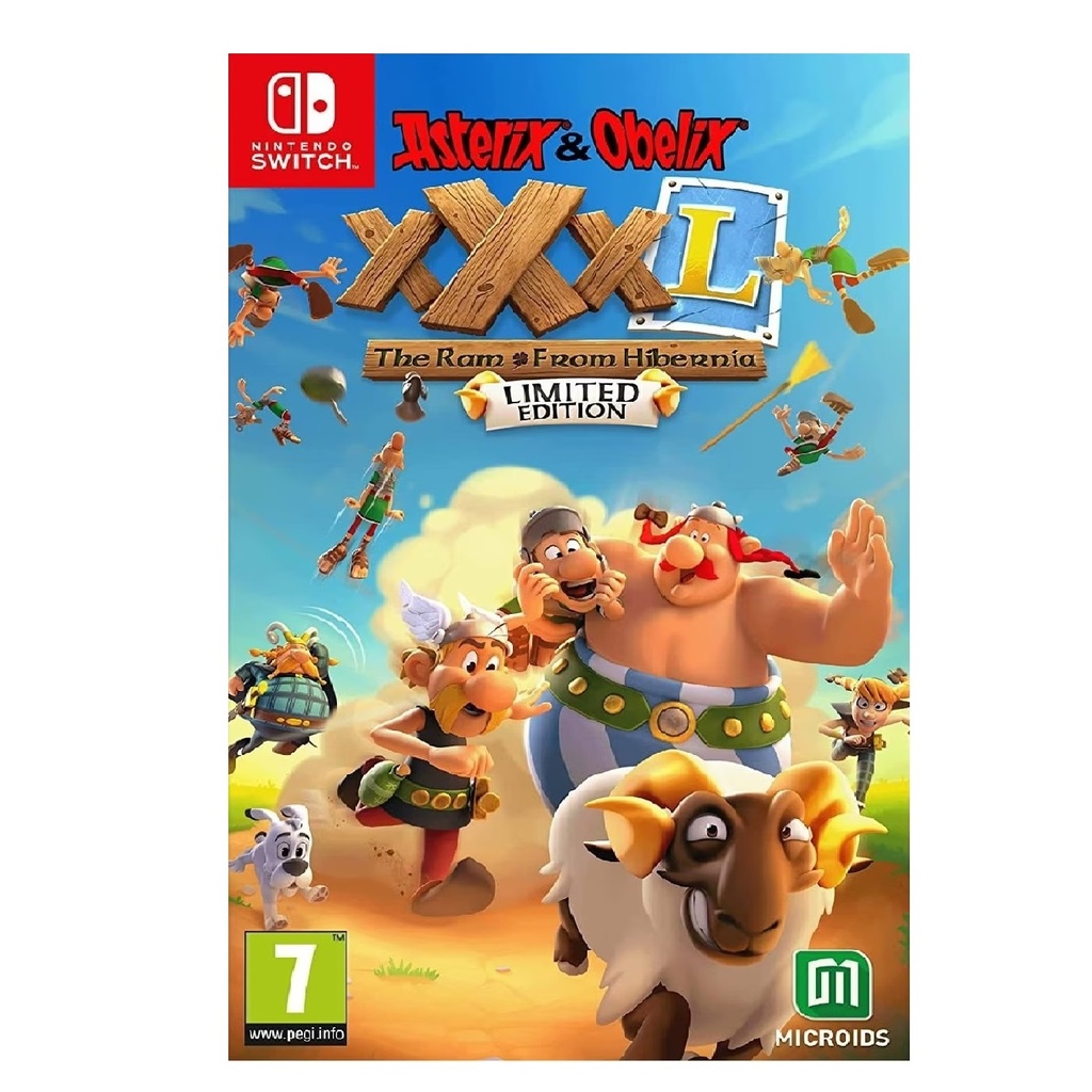 Nintendo Switch Asterix & Obelix XXXL Limited Edition CD