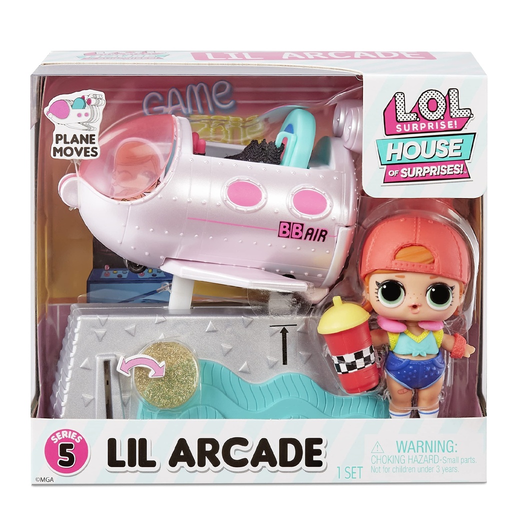LOL Surprise House of Surprises Lil Arcade Mini Salle D' Arcade (MGA-581642)