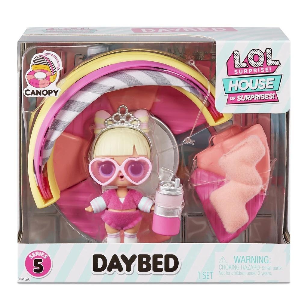 LOL Surprise House of Surprises Daybed Lit De Repos (MGA-581642)