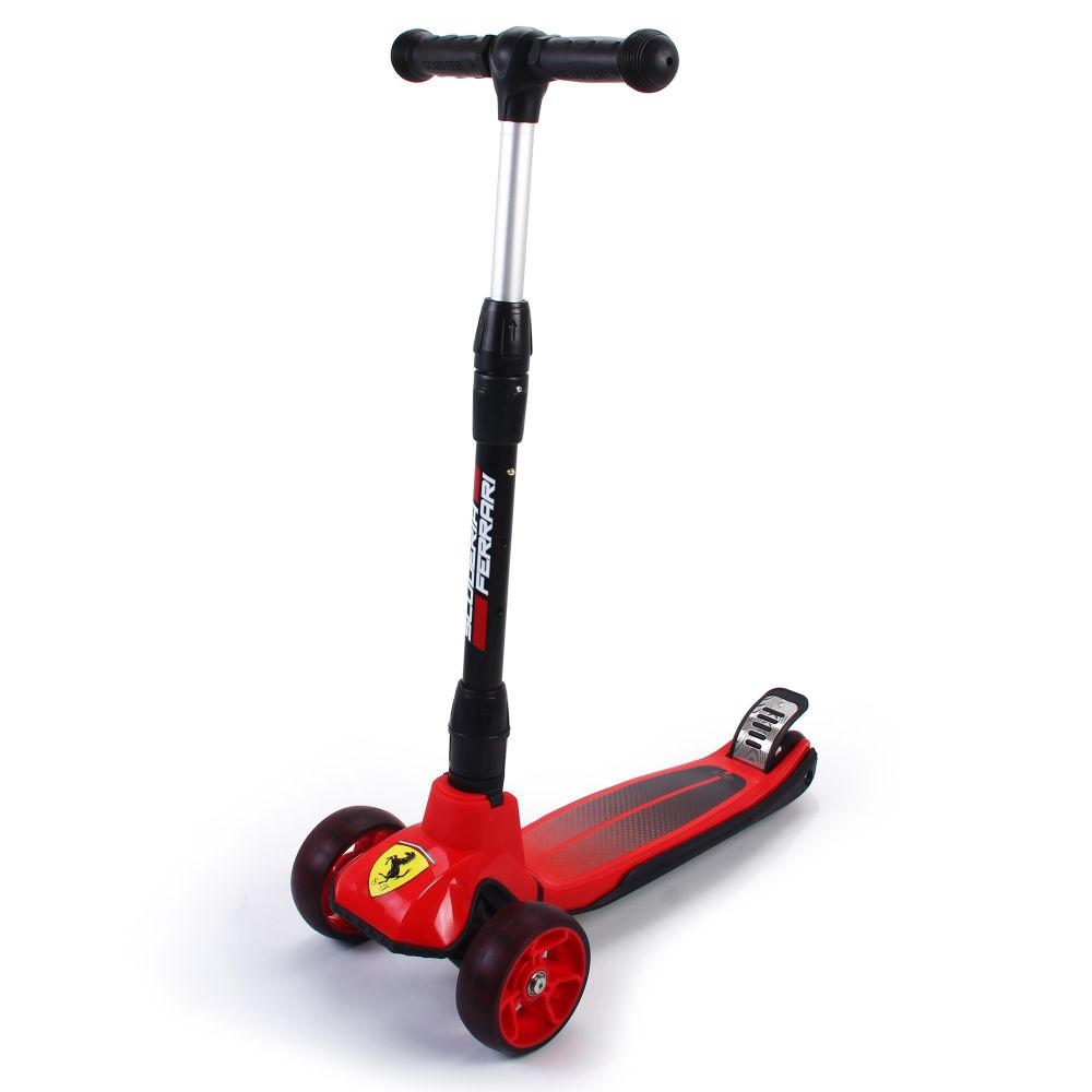 Mesuca Ferrari Foldable Twist Scooter Red