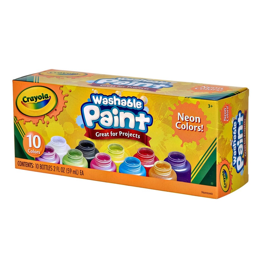 Crayola Neon Paint Set 10pc