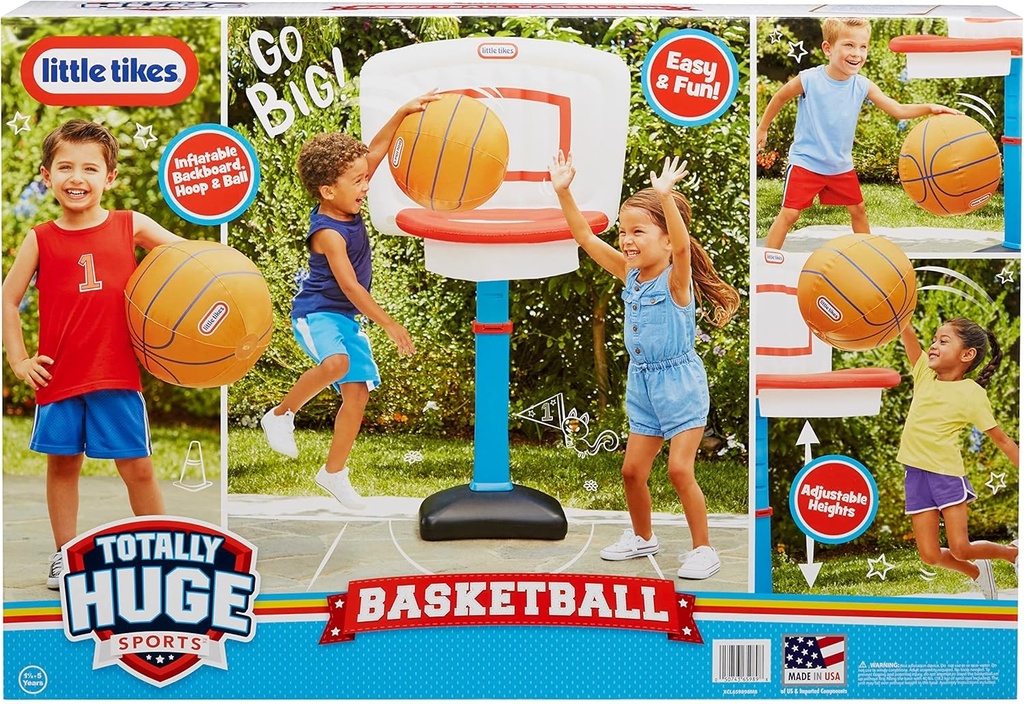 Little Tikes Totally Huge Sports Basketball Set (LIT-659898)