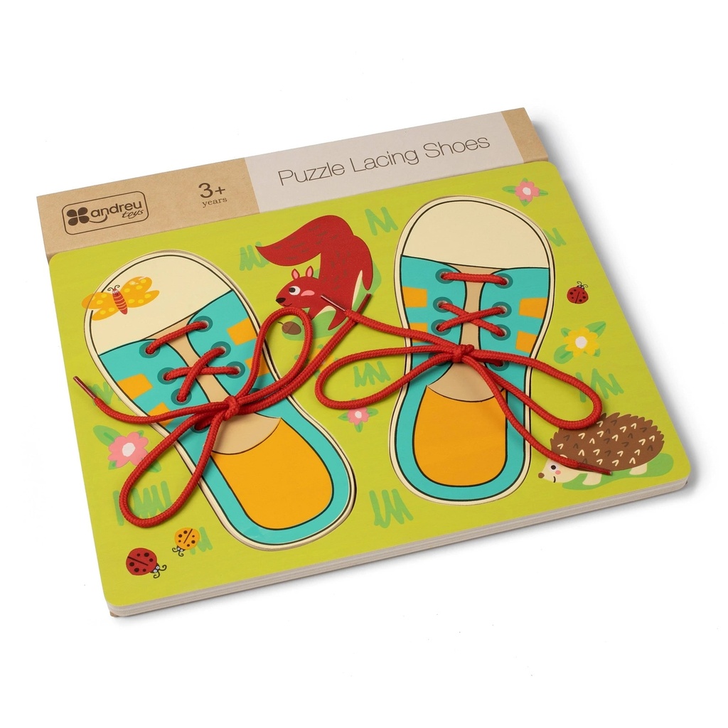 Andreu Toys - Puzzle Lacing Shoes