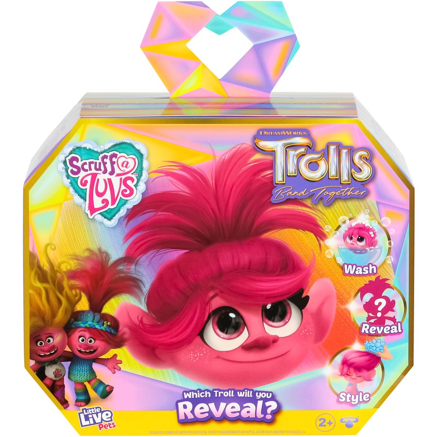 LLP Scruff-A-Luvs Trolls Single Pack Asst