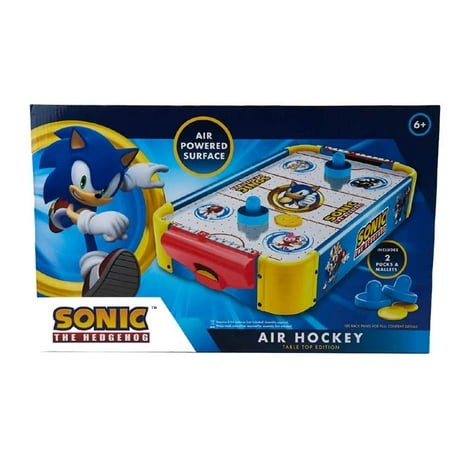 Sonic The HedgeHog Air Hockey Table Game