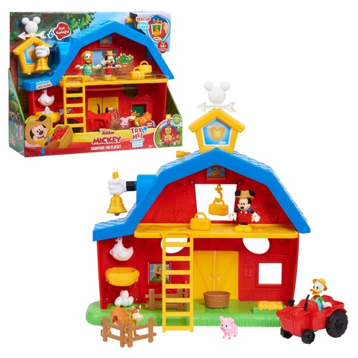 Disney Mickey Mouse Barnyard Fun Playset