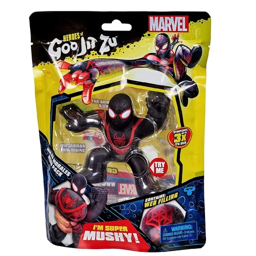 Goo Jit Zu Miles Morales Spiderman Black