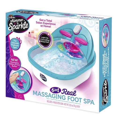 Shimmer n Sparkle Massaging Foot & Spa (17580)