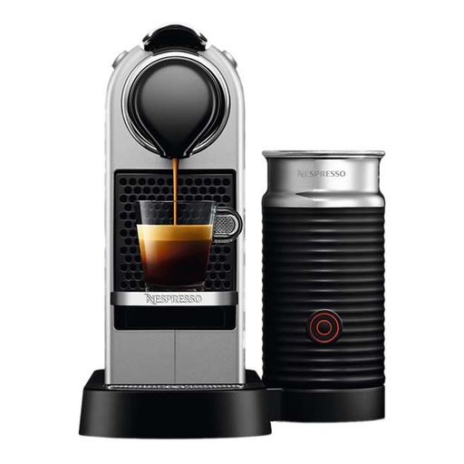 Nespresso Citiz Milk Coffee Machine C123 Silver