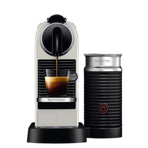 Nespresso Citiz Milk Coffee Machine D123 White