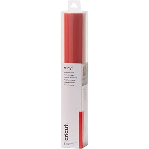 Cricut Premium Vinyl Permanent 30x120cm Tomato Red