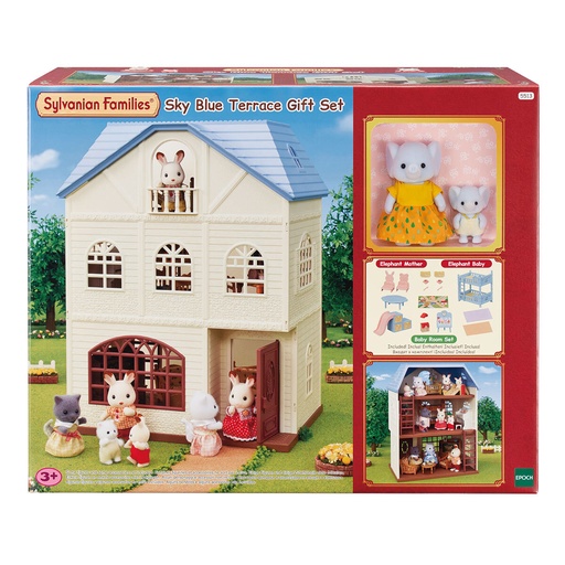 Sylvanian Families SKY BLUE TERRACE GIFT SET