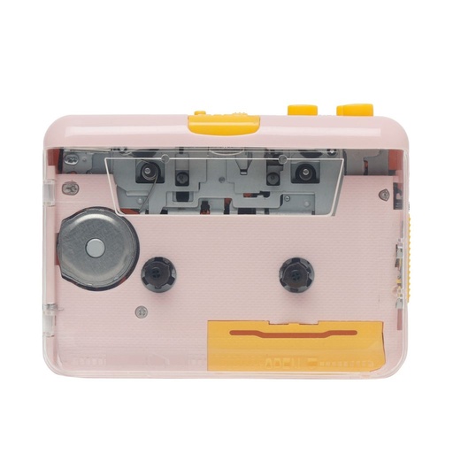 MJI J09 Cassette Player CSU Pink (MJI J09-PI)