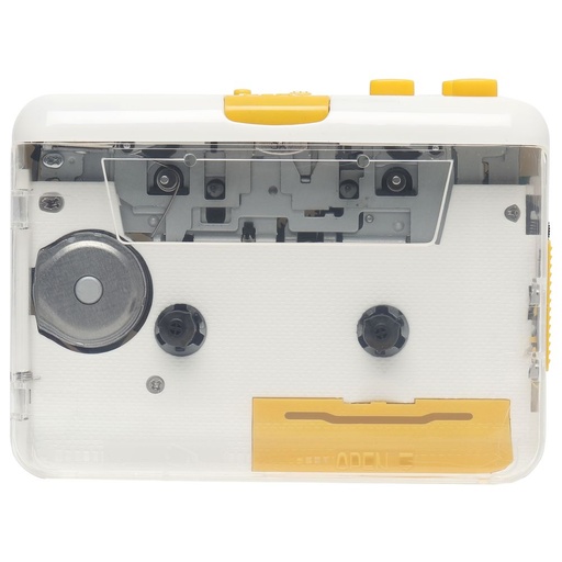 MJI J09 Cassette Player CSU White (MJI J09-WH)