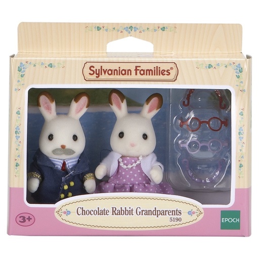 Sylvanian Families Chocolate Rabbit Grandparents