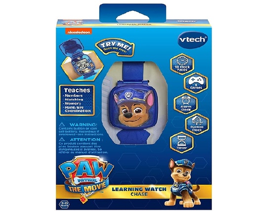 VTech Paw Patrol Movie Chase Learning Watch Blue