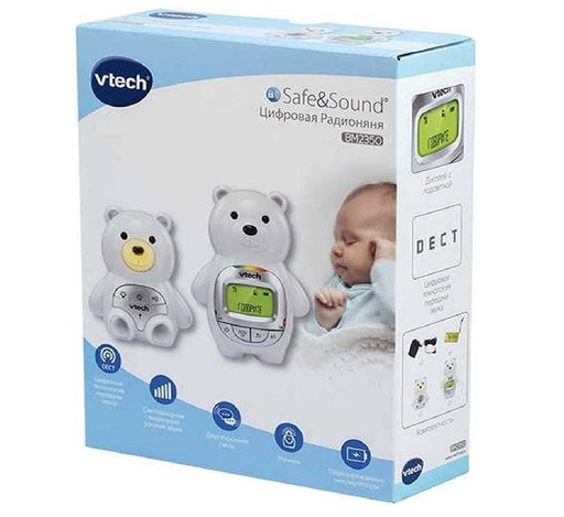 VTech Audio Monitor Bear With Nightlight