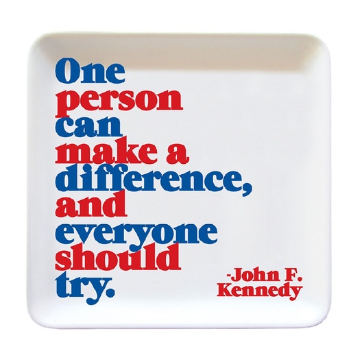 Quotable Dish - One Person Can