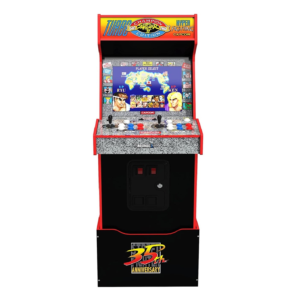 Arcade1Up Street Fighter Capcom Legacy 14in1 Lightup Marquee