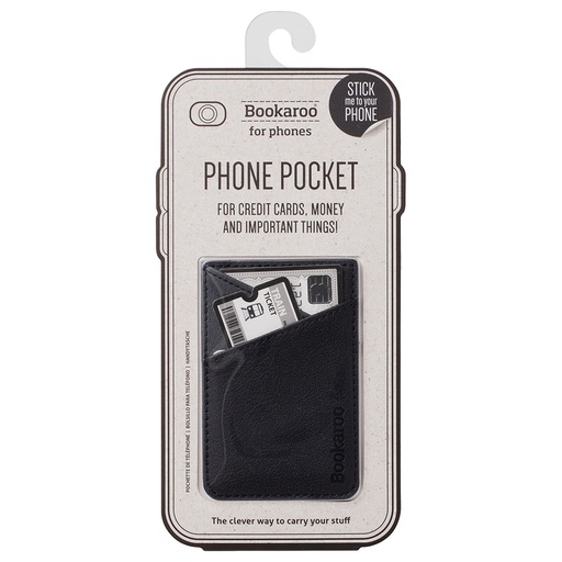 Bookaroo Phone Pocket - Black