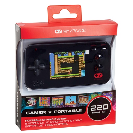 My Arcade Gamer V Portable Red/Black