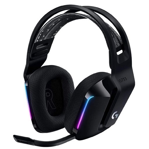 LOGITECH G733 Lightspeed Wireless RGB Gaming Headset - BLACK