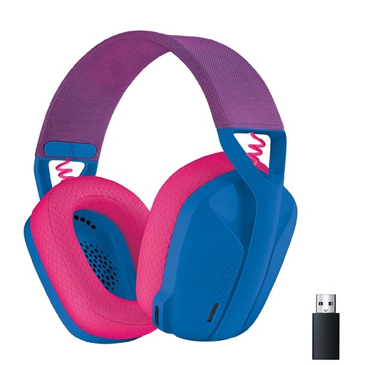 LOGITECH G435 Lightspeed Wireless Gaming Headset - BLUE