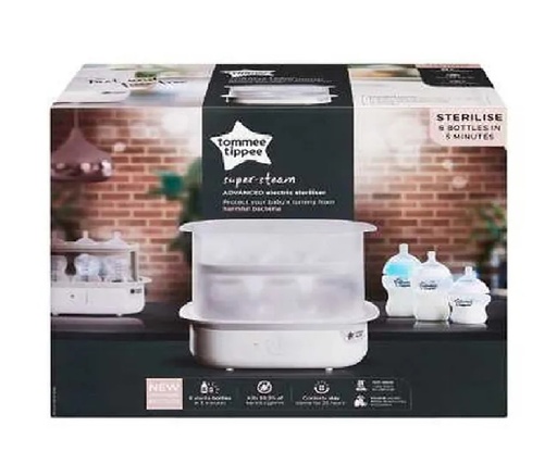Tommee Tippee Advanced Steam Electric Steriliser White