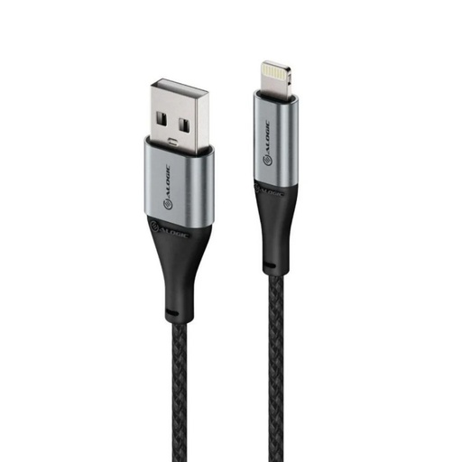 Ugreen USB-A to Lightning MFI Cable Nylon Braided 2M Black