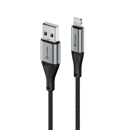 Alogic Super Ultra USB-A to Lightning Cable 1.5m Space Grey