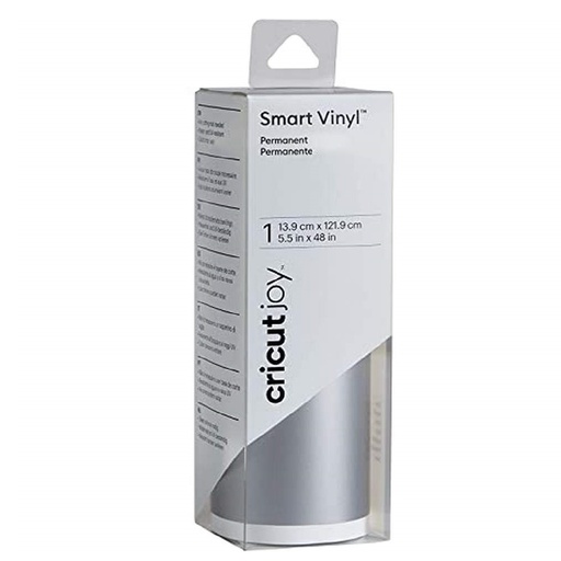 Cricut Joy Smart Vinyl Removable 14x122cm Silver