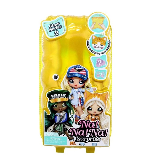 Na Na Na Surprise 2in1 Fashion Doll & Purse Glam Asst in PDQ (MGA-119289)
