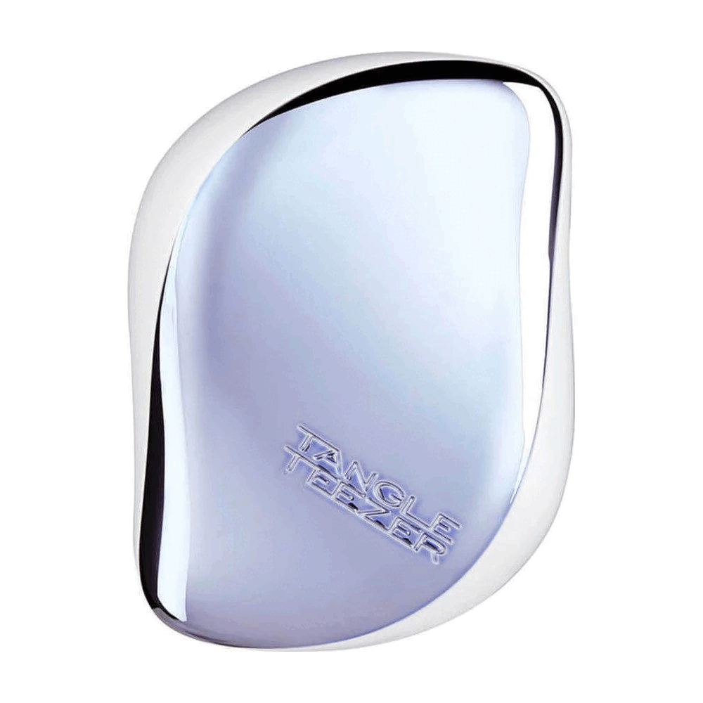 Tangle Teezer Compact Styler Hairbrush White Blue