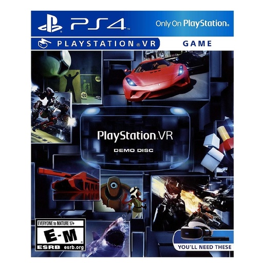 PS4 VR Demo Disc CD