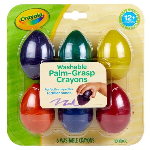 Crayola Palm Grasp Crayons 6ct