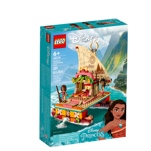 LEGO 43210 Disney Princess Moana's Wayfinding Boat