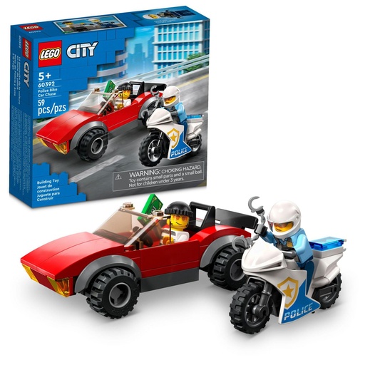 LEGO 60392 City Police Bike Car Chase