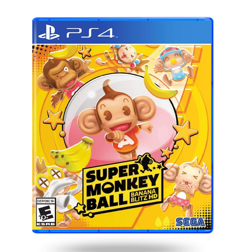 PS4 Super Monkey Ball Banana Blitz CD