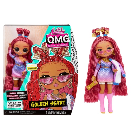 LOL Surprise OMG Core Golden Heart Doll