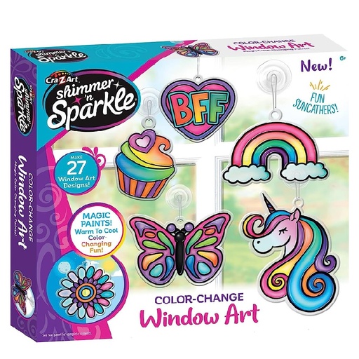 Shimmer N Sparkle Colour Changing Window Art (SNS-17985)